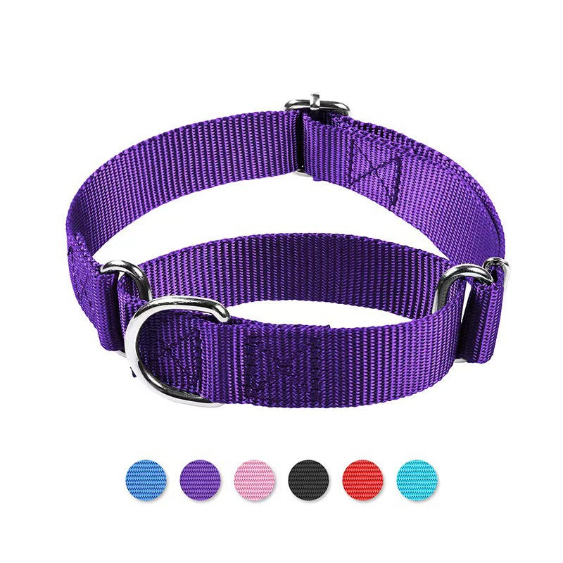 Collier réglable en nylon pour chien et chat – résistant & confortable