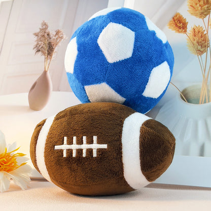 Jouet Interactif Ballon pour Chien – Football & Rugby