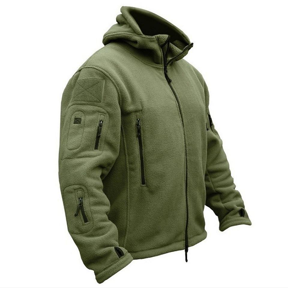 Veste Tactique Thermique Homme – Polaire Militaire Hiver Multi-Poches