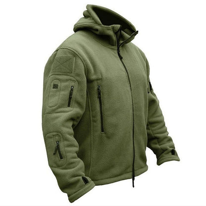 Veste Tactique Thermique Homme – Polaire Militaire Hiver Multi-Poches