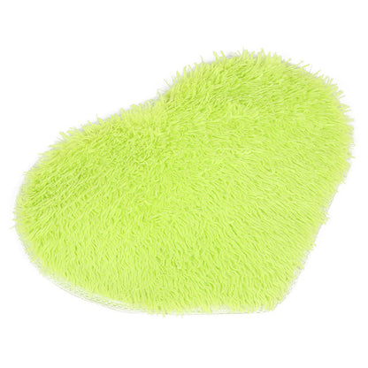 Tapis doux en forme de cœur pour chien & chat