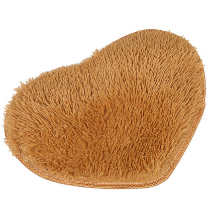 Tapis doux en forme de cœur pour chien & chat