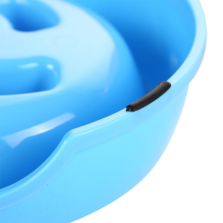 Gamelle anti-glouton compacte – Slow food pour chien & chat