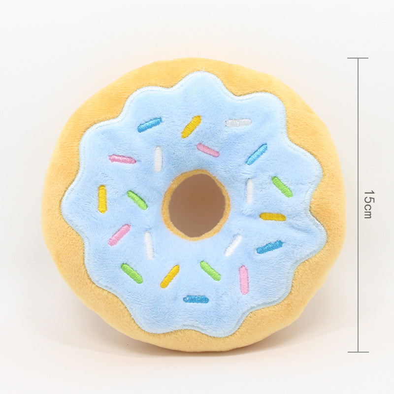 Jouet donut en peluche