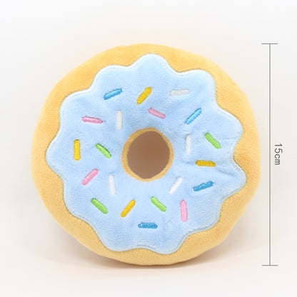 Jouet donut en peluche