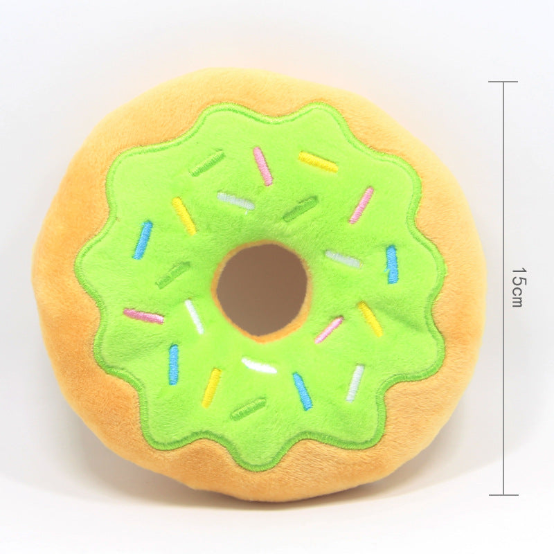 Jouet donut en peluche