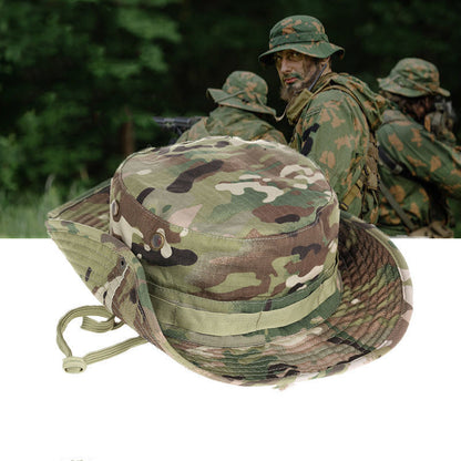 Chapeau tactique militaire type boonie