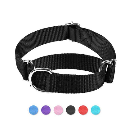 Collier réglable en nylon pour chien et chat – résistant & confortable