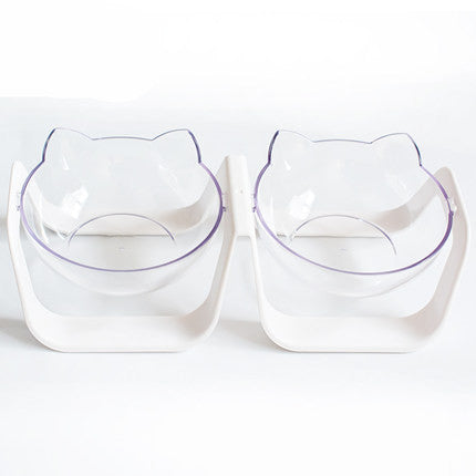 Gamelle Chat Inclinée 15° – Double ou Simple | Protection Cervicale