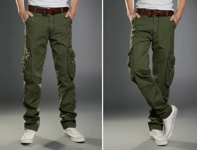 Pantalon Cargo Militaire Homme – Multi-poches