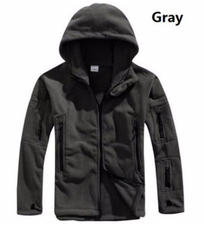 Veste Tactique Thermique Homme – Polaire Militaire Hiver Multi-Poches