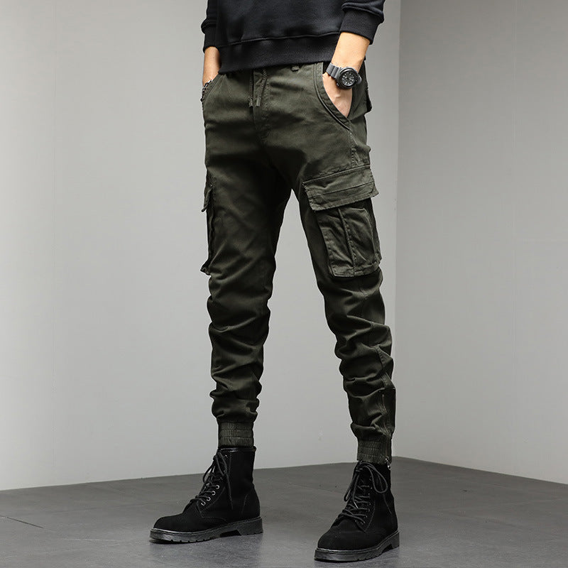 Pantalon Cargo Tactique  – Coupe droite Outdoor