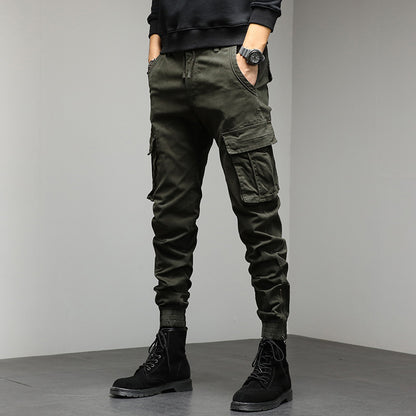 Pantalon Cargo Tactique  – Coupe droite Outdoor