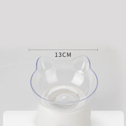 Gamelle surélevée inclinée pour chat et petit chien – Antidérapante