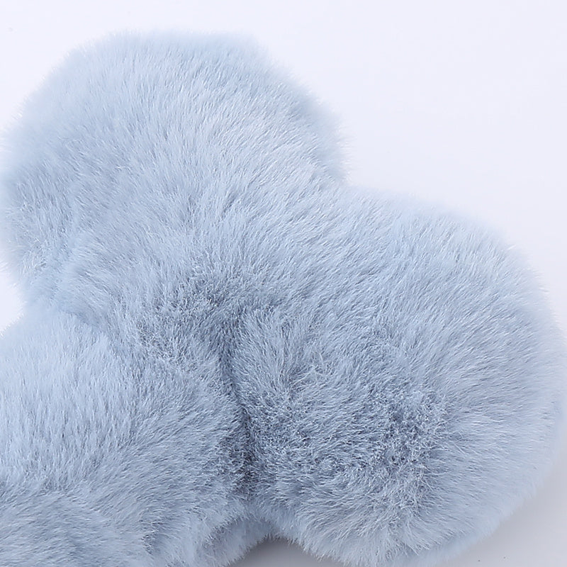 Jouet os en peluche sonore - motif coeur