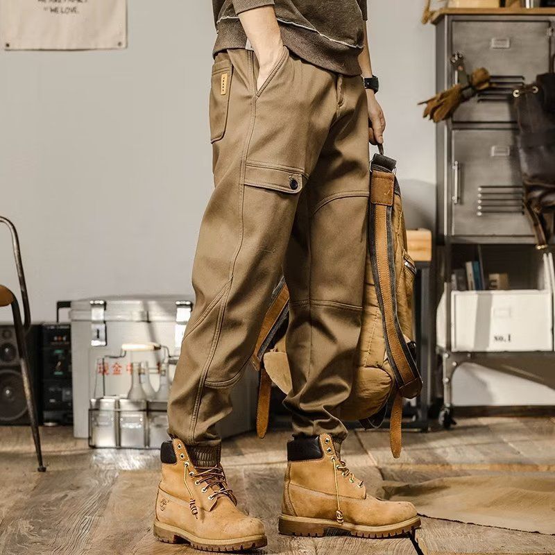 Pantalon Cargo Rétro Décontracté
