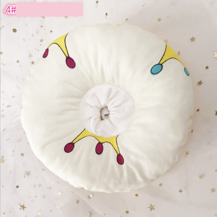 Collerette souple en tissu – confort post-soins