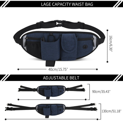 Ceinture CaniCross + Laisse Élastique