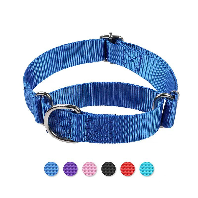 Collier réglable en nylon pour chien et chat – résistant & confortable