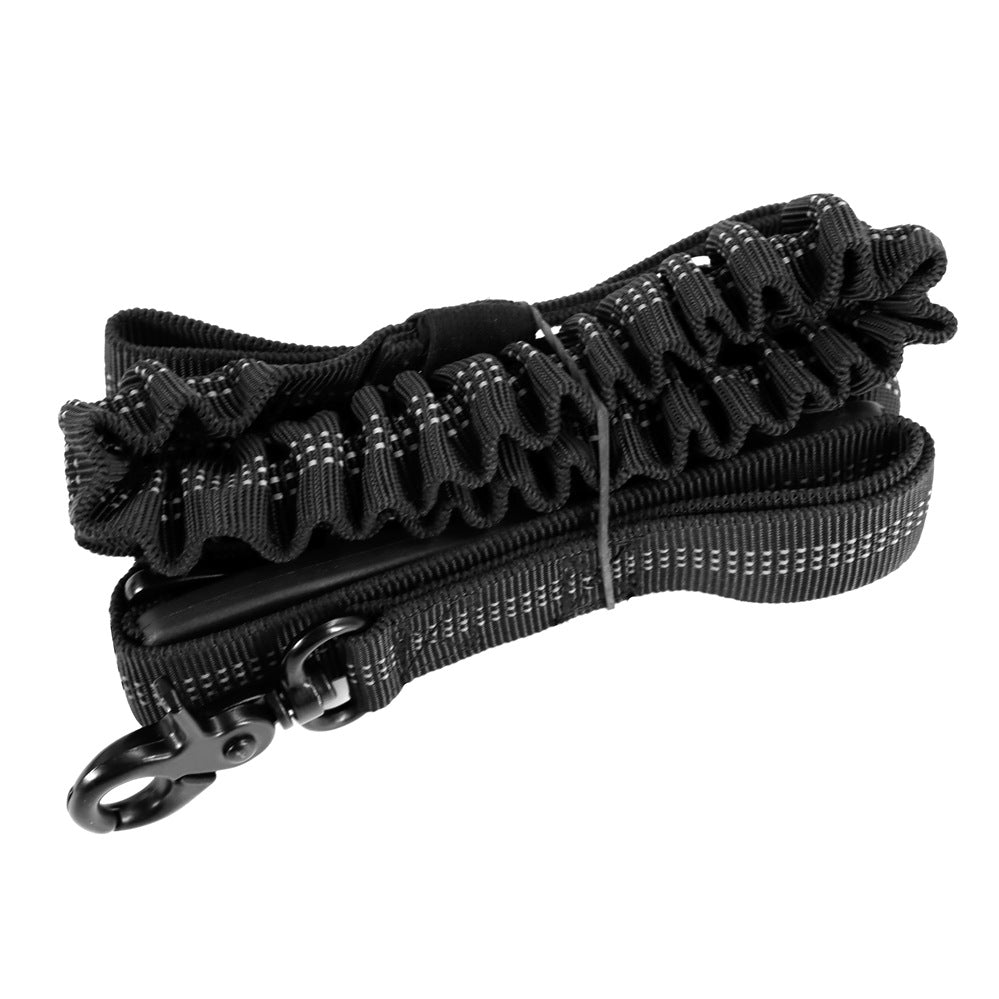 Laisse Élastique Anti-Traction  – Système Amorti Zero Shock, Rotation 360°