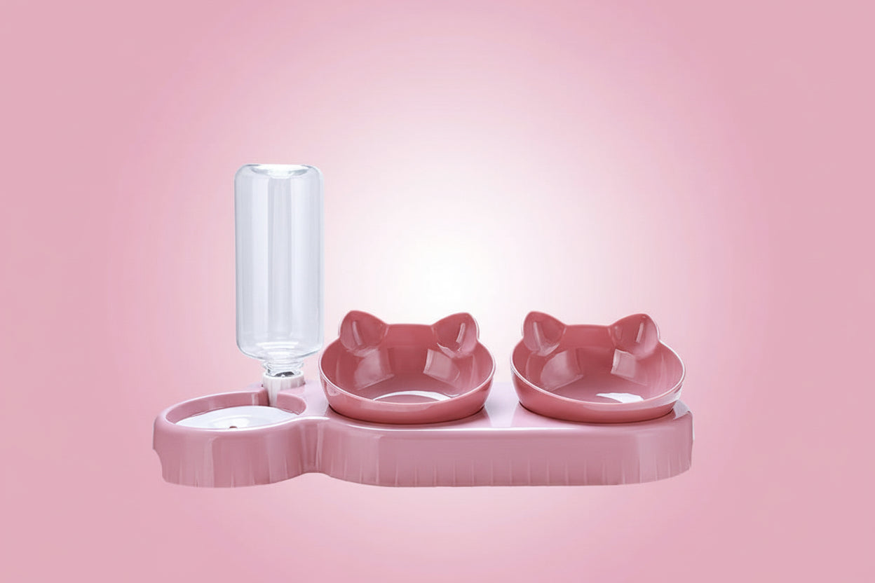 Gamelle Double Ergonomique avec Réservoir d’eau