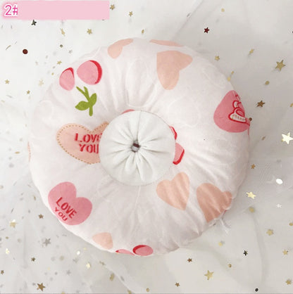 Collerette souple en tissu – confort post-soins