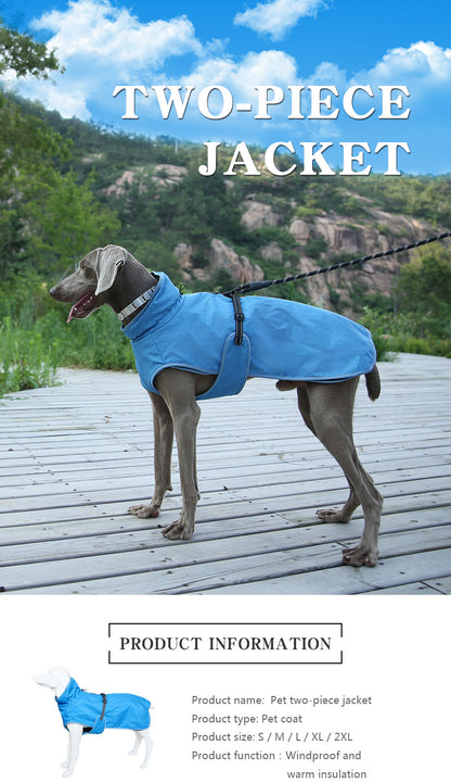 Manteau Chien Imperméable & Chaud