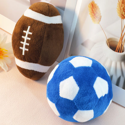 Jouet Interactif Ballon pour Chien – Football & Rugby
