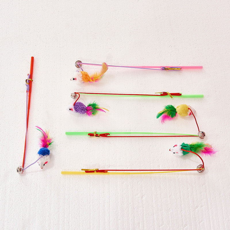 Canne plastique Souris pour Chat