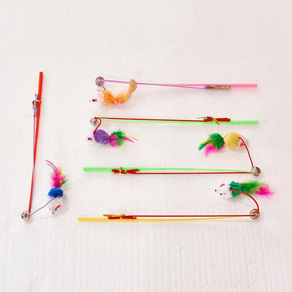 Canne plastique Souris pour Chat