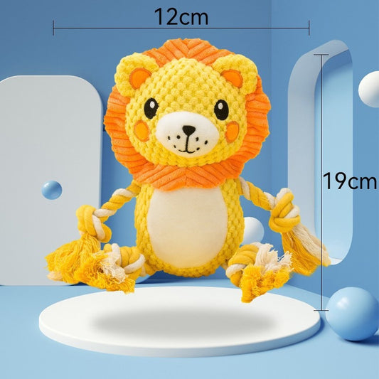 Jouet sonore en peluche