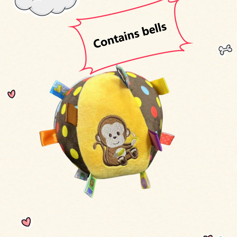 Balle Sonore en Peluche pour Chien – Jouet Interactif & Éveil Sensoriel