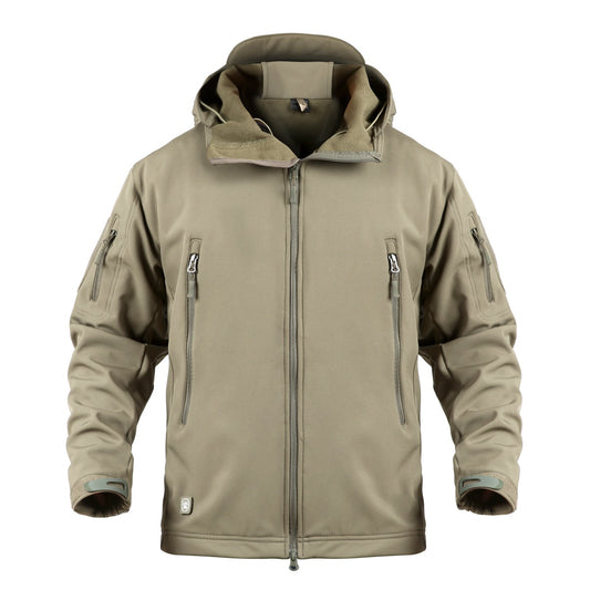 Veste Tactique Imperméable Doublée Polaire