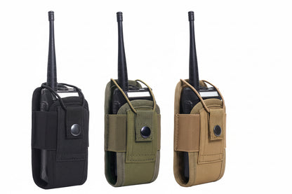 Pochette tactique multifonction pour talkie-walkie