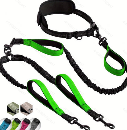 Double Laisse de sport multifonction mains libres