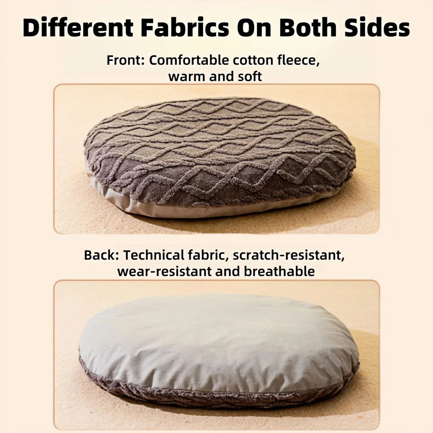 Matelas Premium pour Chien & Chat– Coussin Respirant Antidérapant