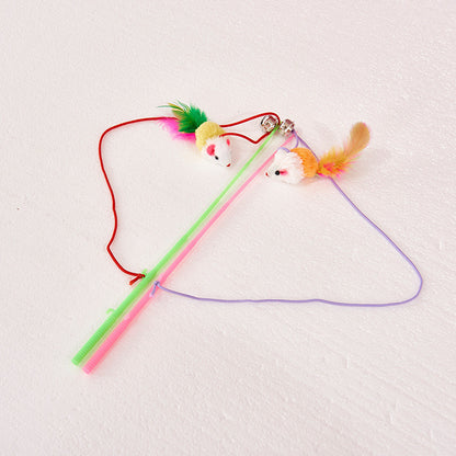 Canne plastique Souris pour Chat