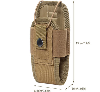 Pochette tactique multifonction pour talkie-walkie