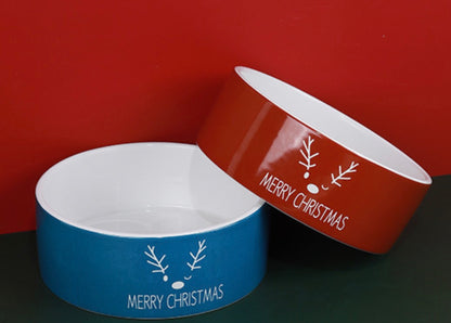 Gamelle en céramique avec oreilles de chat – édition festive