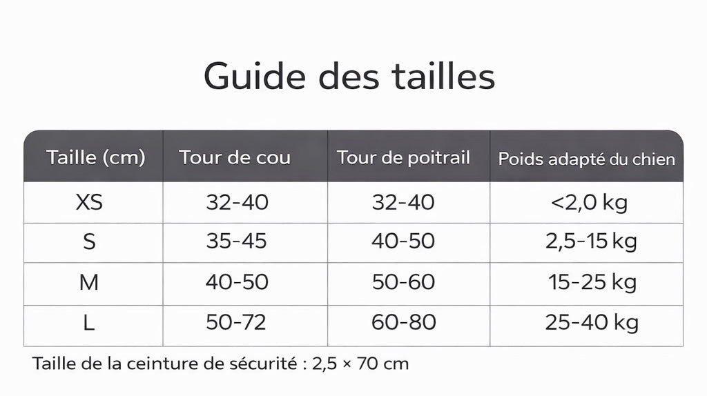 Harnais respirant pour chat