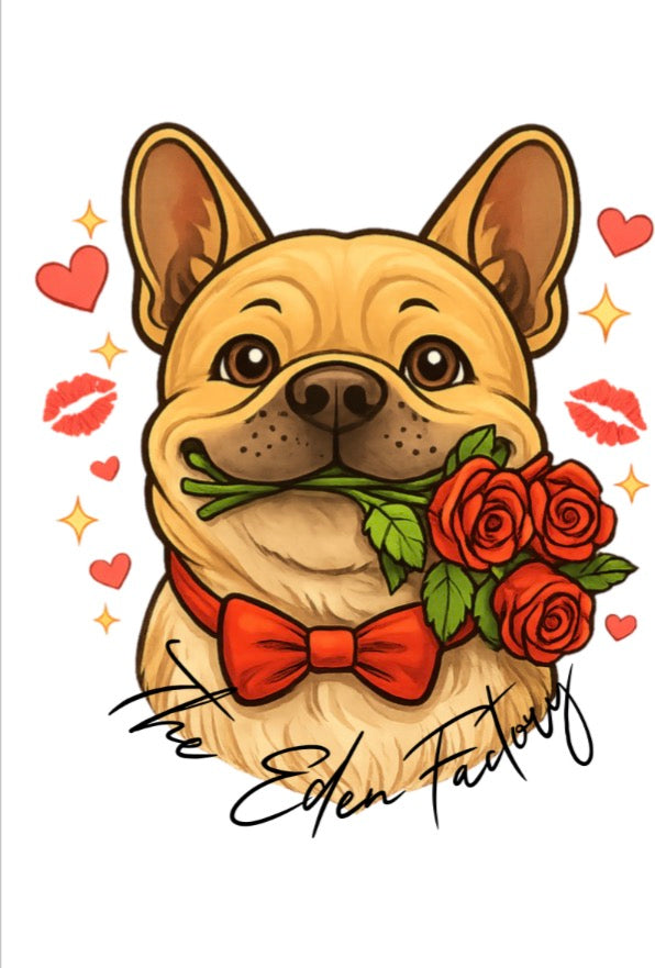 Bouledogue d’Amour – Mug Édition Saint-Valentin