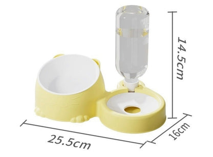 Double Gamelle Automatique avec Fontaine –  Chien et Chat