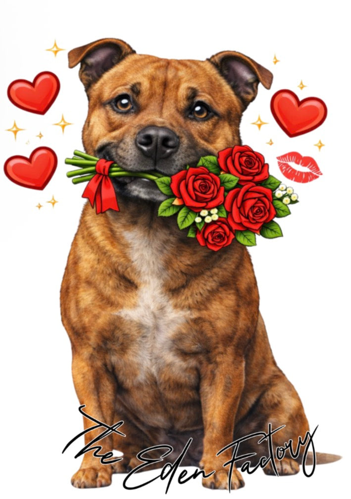 Staffie d’Amour - édition saint Valentin