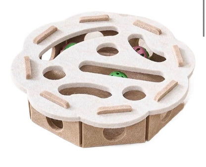 Jouet Interactif en Feutrine pour Chat