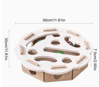 Jouet Interactif en Feutrine pour Chat