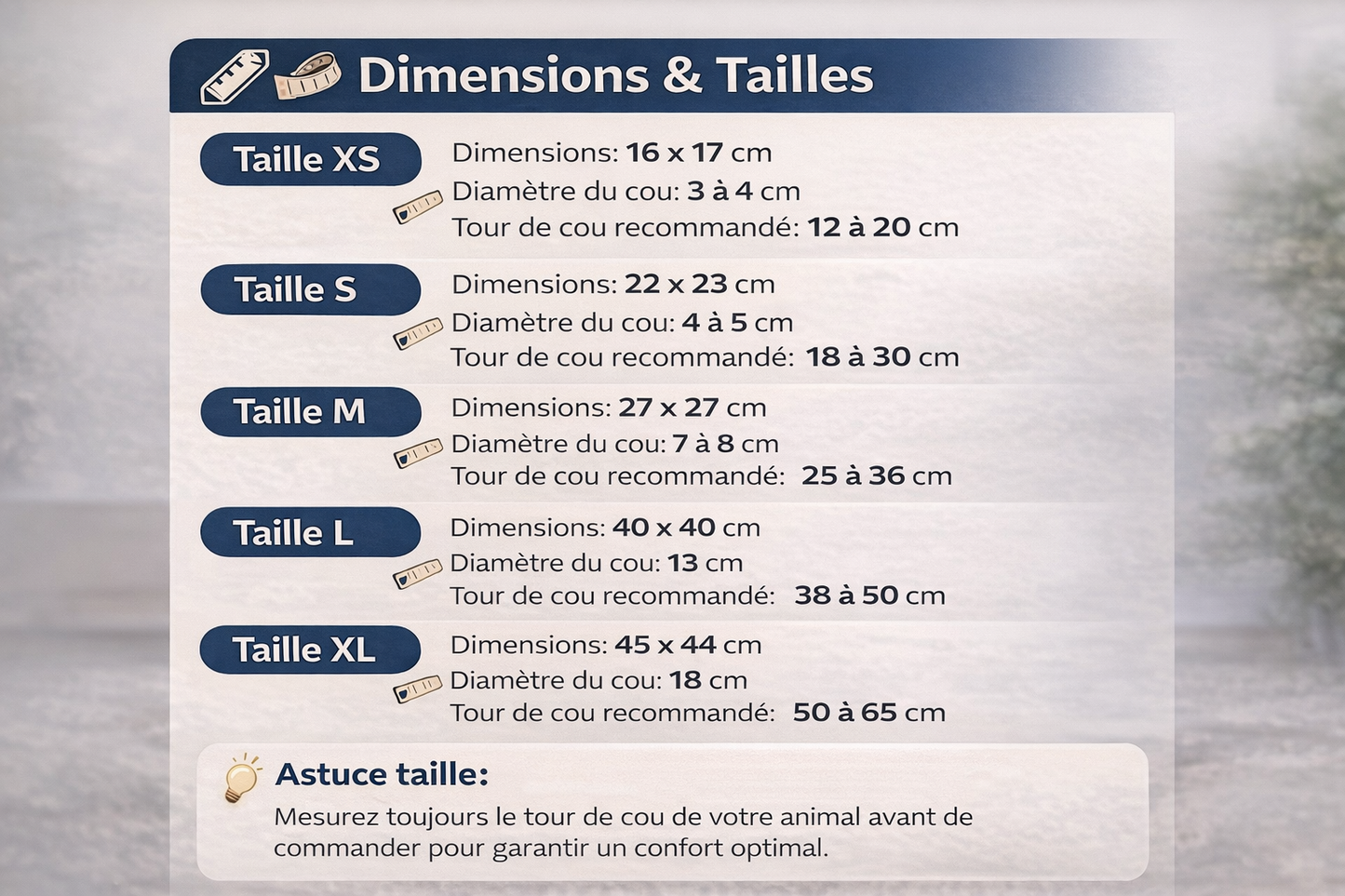 Collier Gonflable de Protection Anti-Léchage & Anti-Morsure