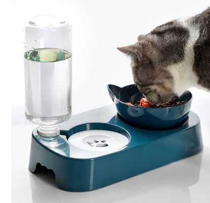 Gamelle surélevée avec distributeur d’eau automatique