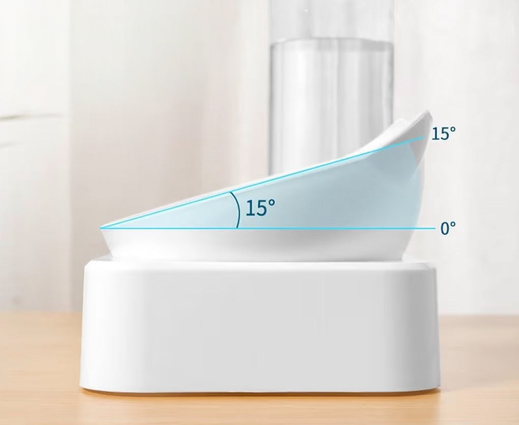 Gamelle surélevée avec distributeur d’eau automatique