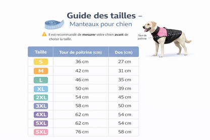 Manteau d’Hiver Chaud pour Chien – Pullover Matelassé Confort & Protection