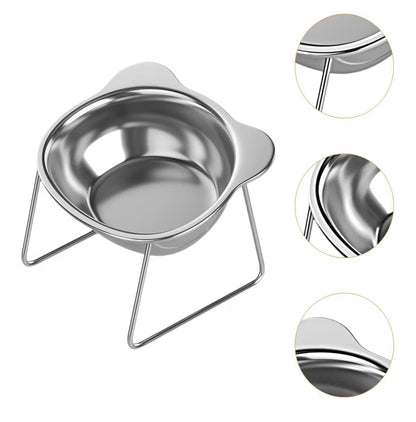 Gamelle Surélevée en Acier Inox